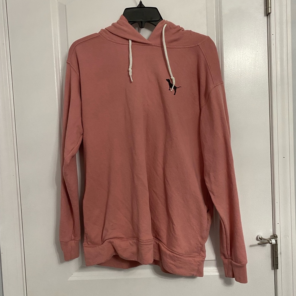 Pink hoodie